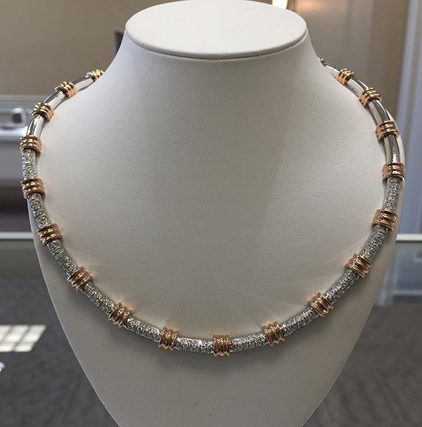 Gorgeous Diamond Necklace BY Almaari Jewelers